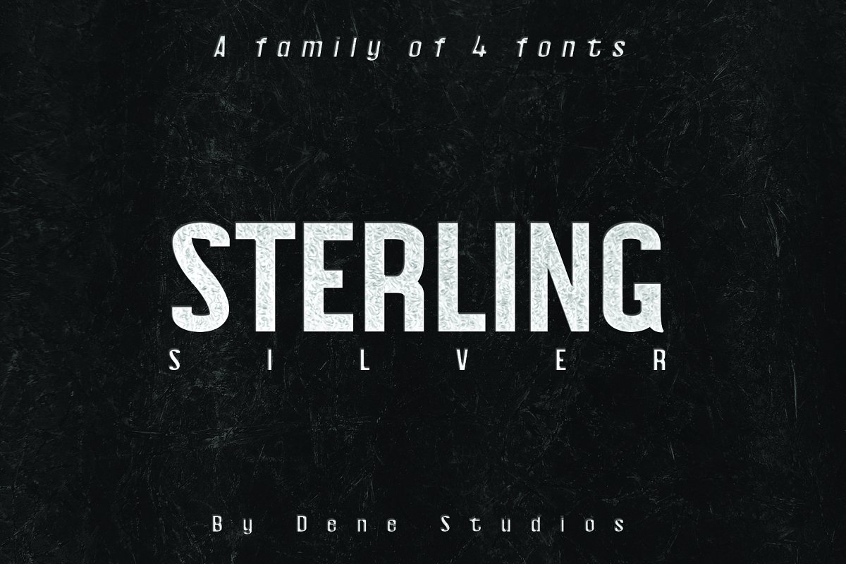 Przykładowa czcionka Sterling #1